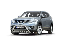 Pare-buffle avant avec plaque de protection - Nissan X-Trail (2014 - 2017)