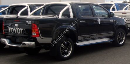 Tonneau Cover With Roll Bar Toyota Hilux 2005 2011 2015 Steeler4x4 Com Online Shop