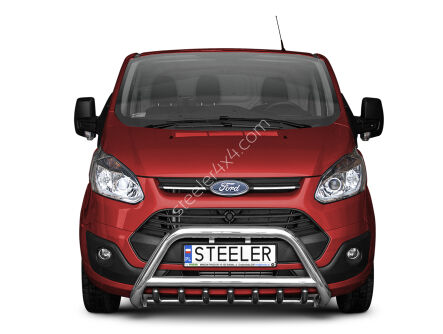 Pare-buffle avant avec grill - Ford Transit Custom (2012 - 2018)