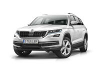 Schmaler Frontschutzbügel SCHWARZ - Skoda Kodiaq (2016 - 2021)