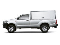 Aluminium technical canopy - with side doors - Isuzu D-Max single cabin (2012 - 2017 - 2020)