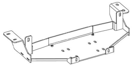 Montageplatte für Seilwinden - Mercedes-Benz X-Class V6 (2017 -)