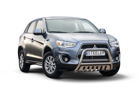 Pare-buffle avant avec plaque de protection - Mitsubishi ASX (2012 - 2016)