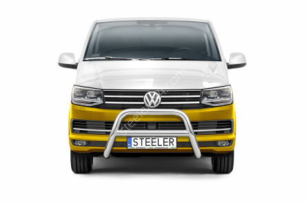 Pare-buffle avant avec barre transerversale - Volkswagen T6 (2015 -2019)