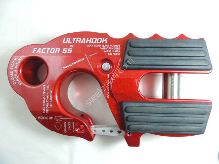 Hak z zabezpieczeniem UltraHook (TRUCK,SUV) Factor55 00250-01 - czerwony