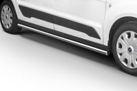 Stainless steel side bars - Ford Connect (2013 - 2018 - 2021)
