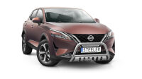 Frontschutzbügel mit Blech - Nissan Qashqai (2021 -)