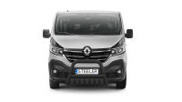 EC "A" bar with cross bar and axle-plate BLACK - Renault Trafic (2019 - 2021)
