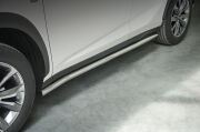 Stainless steel side bars - Lexus NX F-Sport (2014 - 2020)