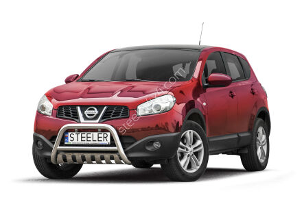 кенгурин с защитой передней оси типа Б - Nissan Qashqai (2010 - 2013)