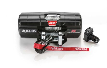 Electric winch - WARN Axon 35 (rated line pull: 1588 kg)