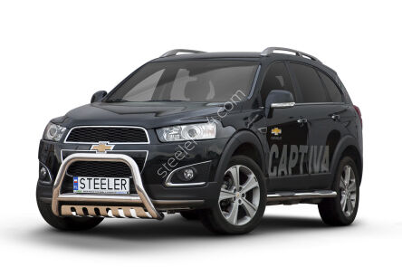 Orurowanie przednie z blachą - Chevrolet Captiva (2012 - 2015)