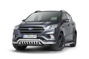 нижний передний бампер с защитой типа Б - Ford Kuga (2017 - 2019)