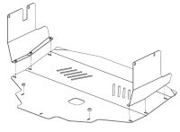 Engine bay and transmission case - steel - Renault Master (2010 - 2019)