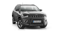 Pare-buffle avant avec grill NOIR - Jeep Compass (2017 - 2021)