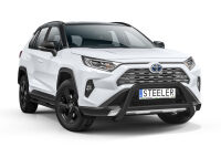 Frontschutzbügel mit Querstrebe SCHWARZ - Toyota RAV4 (2018 -)