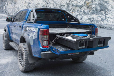 DECKED systèmes de stockage pick-up - Ford Ranger (2012 - 2016 - 2019 - 2022) / Ford Raptor (2019 - 2022)