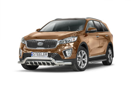 Orurowanie rozłożyste z grillem - KIA Sorento (2015 - 2018)