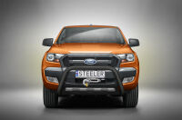 Orurowanie przednie bez poprzeczki CZARNE - Ford Ranger (2012 - 2016 - 2019)