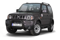 Orurowanie przednie bez poprzeczki CZARNE - Suzuki Jimny (2005 - 2012)