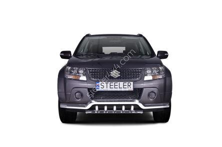 Front cintres pare-buffle avec grill - Suzuki Grand Vitara (2006 - 2014)