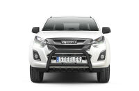 Pare-buffle avant avec grill NOIR - Isuzu D-Max (2012 - 2017 -)