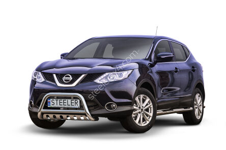 Orurowanie przednie z blachą - Nissan Qashqai (2013 - 2017)