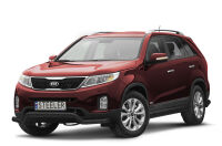 Front cintres pare-buffle NOIR - KIA Sorento (2012 - 2015)