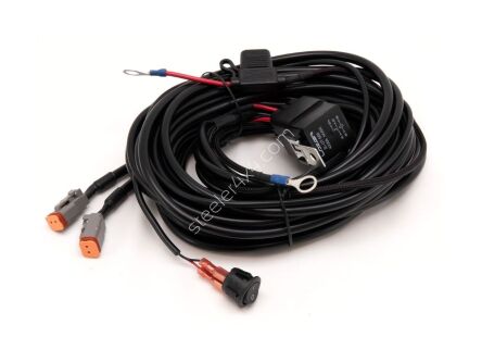 Wiring harness for connecting double 12V lamp - serii LAZER UTILITY