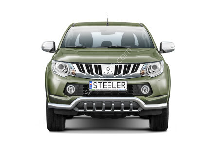 Front cintres pare-buffle avec grill - Mitsubishi L200 (2015 - 2019)