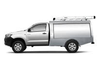 Specjalistyczna zabudowa kontenerowa - wersja standard - Ford Ranger pojedyncza kabina (2012 -)