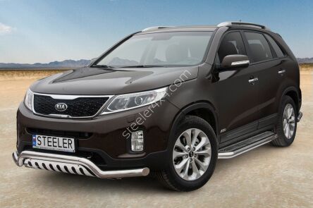 Trittbretter mit Riffelblech - KIA Sorento (2012 - 2015)