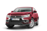 Orurowanie rozłożyste z blachą CZARNE - Mitsubishi ASX (2017 - 2019)