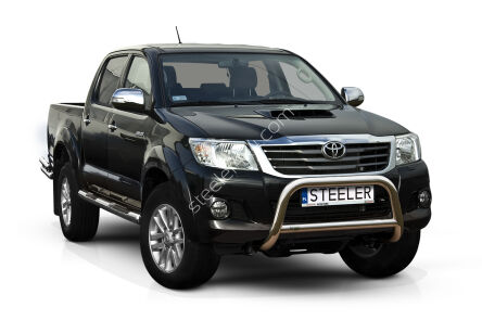 Pare-buffle avant avec barre transerversale - Toyota Hilux (2005 - 2011 - 2015)