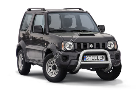 кенгурин с защитной пластиной - Suzuki Jimny (2012 - 2018)