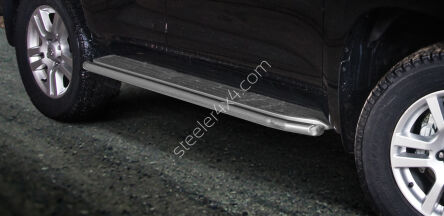 Stainless steel side bars - Toyota Land Cruiser 150 (2010 - 2013)