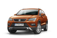 Schmaler Frontschutzbügel SCHWARZ - Seat Ateca (2016 - 2020)