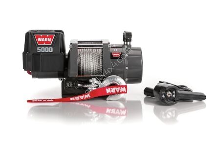 Electric winch - WARN 5000 DC 12V (rated line pull: 2268 kg)