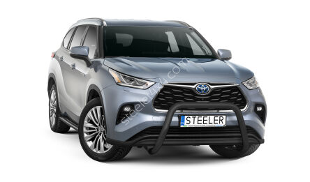 Pare-buffle sans barre transversale NOIR - Toyota Highlander (2021 -)