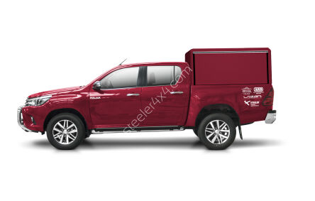 Hardtop technique - version avec rabats latéraux - Isuzu D-Max double cabine (2012 - 2017 - 2020)