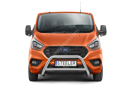 Frontschutzbügel mit Querstrebe - Ford Transit Custom (2018 - 2023)