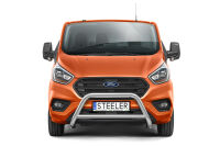 Orurowanie przednie z poprzeczką - Ford Transit Custom (2018 - 2023)