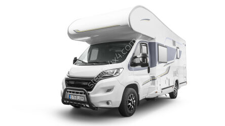 Pare-buffle avant avec grill NOIR - Fiat Ducato Camper (2006 - 2014 - 2016 -)