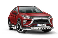 Front cintres pare-buffle avec plaque de protection - Mitsubishi Eclipse Cross (2017 - 2019)