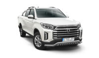 нижний передний бампер с защитой типа Б - SsangYong Musso (2021 -)