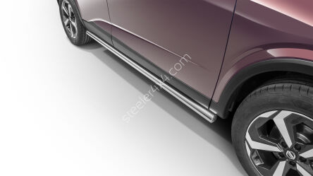 Stainless steel side bars - Nissan Qashqai (2021 -)