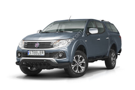 Front cintres pare-buffle avec grill NOIR - Fiat Fullback (2015 -)