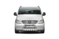Pare-buffle avant avec plaque de protection - Mercedes-Benz Vito (2003 - 2010)