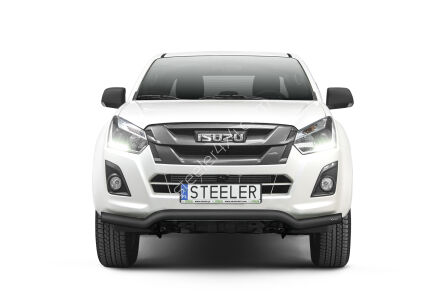 Front cintres pare-buffle NOIR - Isuzu D-Max (2012 - 2017 -)