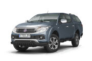 Frontschutzbügel mit Blech SCHWARZ - Fiat Fullback (2015 -)